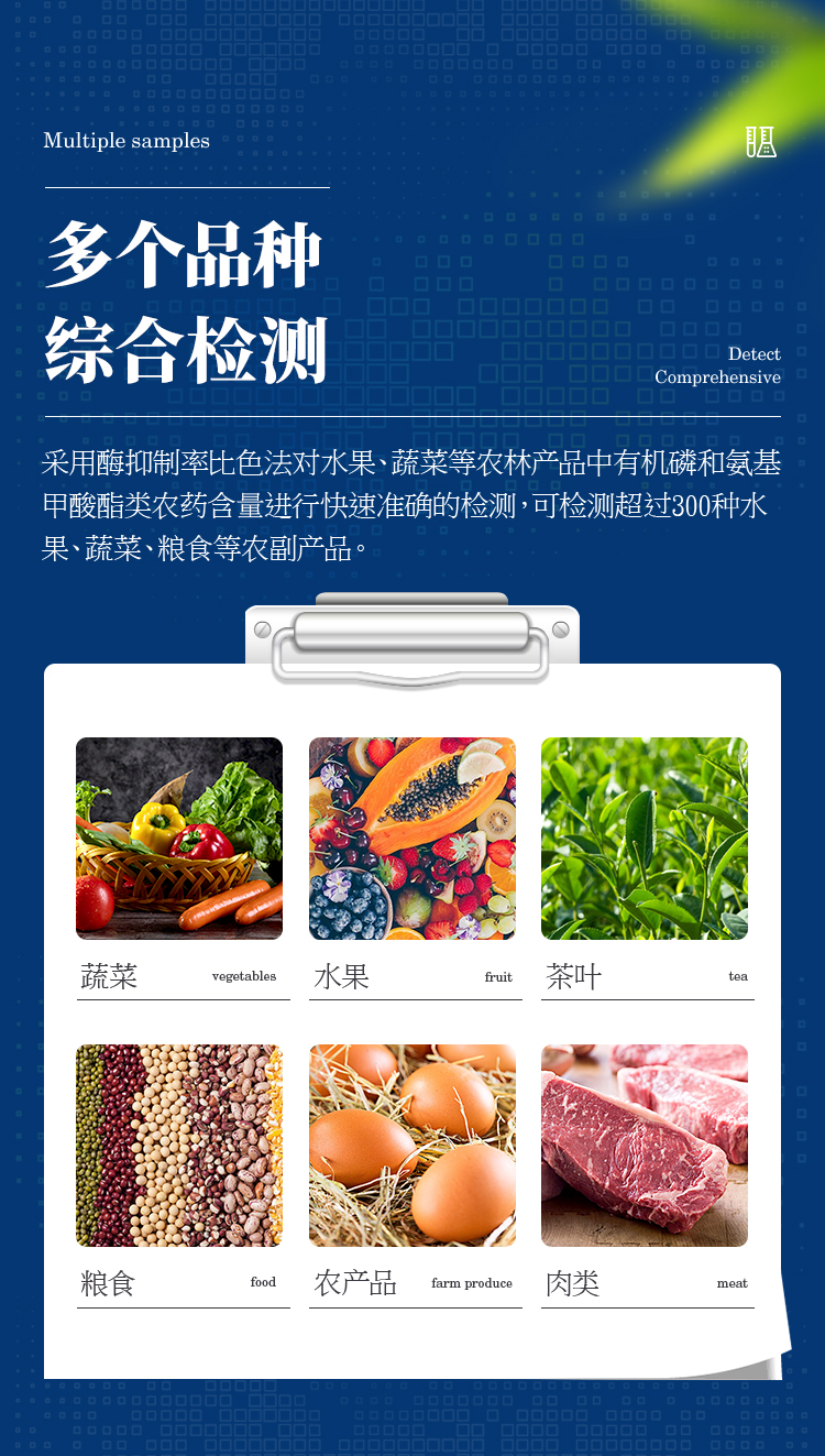 觸摸屏農藥殘留檢測儀